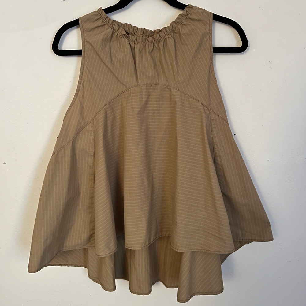 Free People Baby Doll Tent Sleeveless Blouse Tank